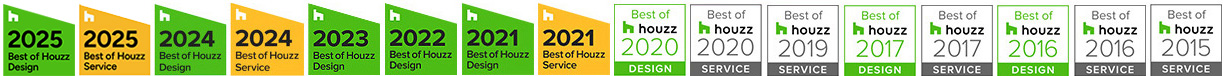 LSA 2025 Houzz badges