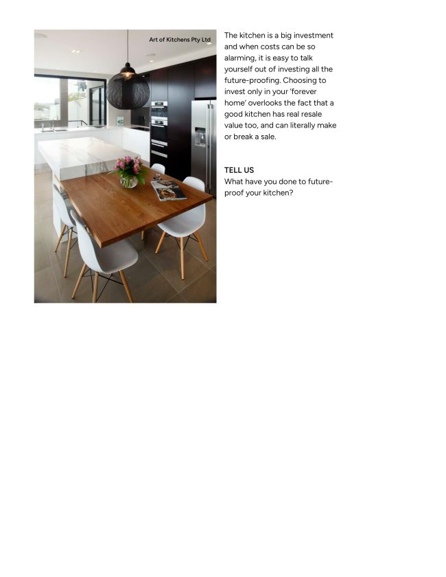 Houzz: 8 Ways to Future-Proof Your Kitchen