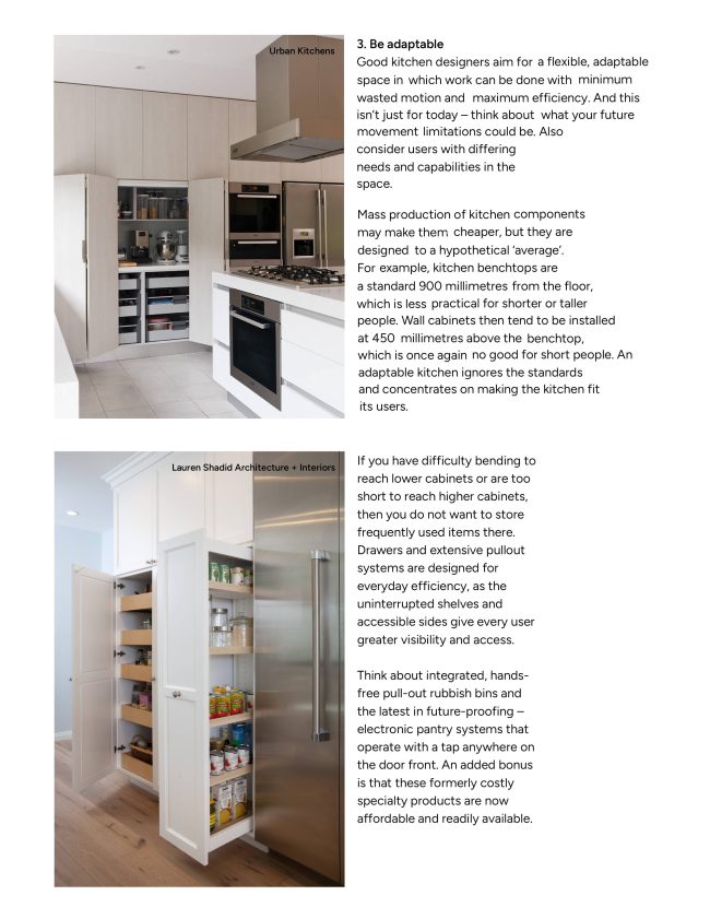 Houzz: 8 Ways to Future-Proof Your Kitchen
