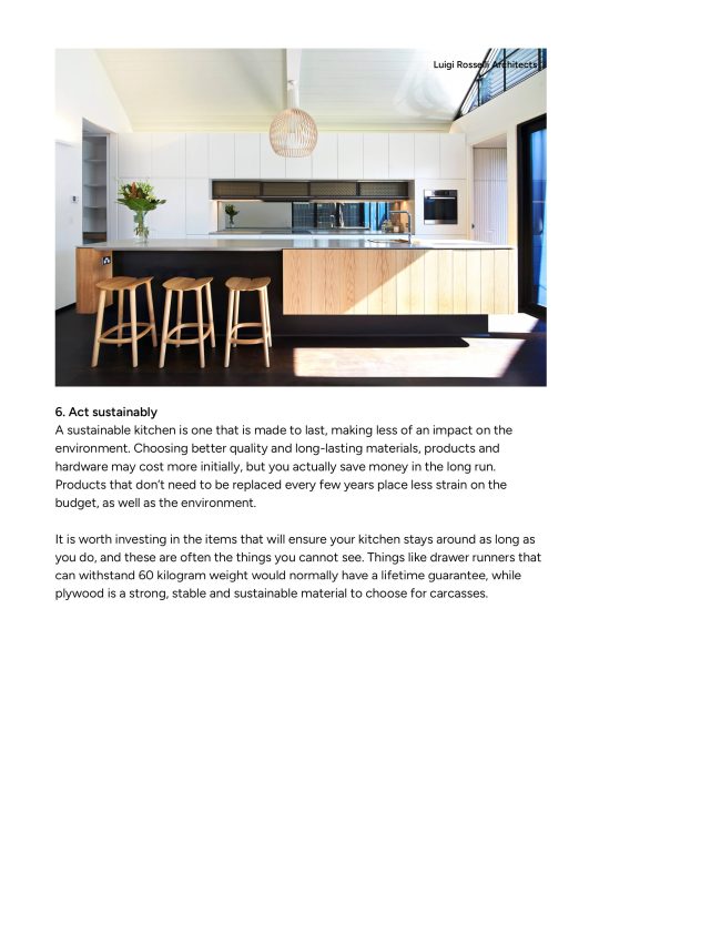 Houzz: 8 Ways to Future-Proof Your Kitchen