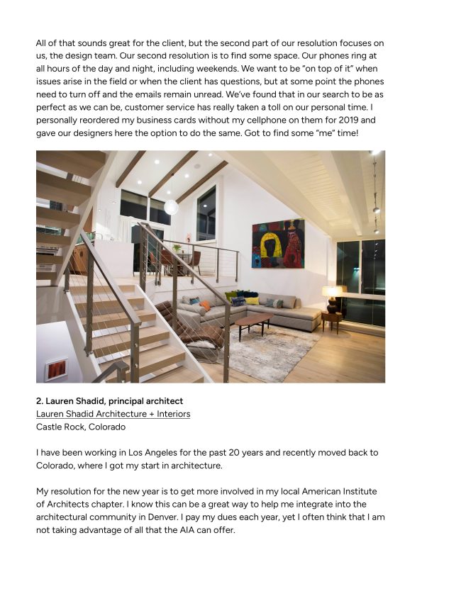 Houzz: Pro Panel_ What’s Your New Year’s Business Resolution