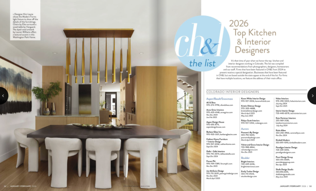 Colorado Homes & Lifestyles | Jan-Feb 2026